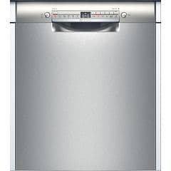 Bosch Series 2 diskmaskin med borstad stålfinish.