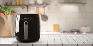 Airfryer on kitchen counter