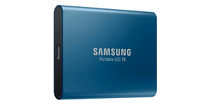 Samsung PC-tilbehør: Samsung T5 portable external SSD 500 GB