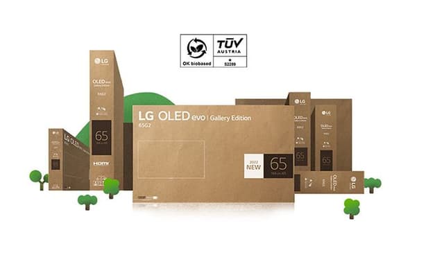 LG TV - Bæredygtighed - Pakket til planeten