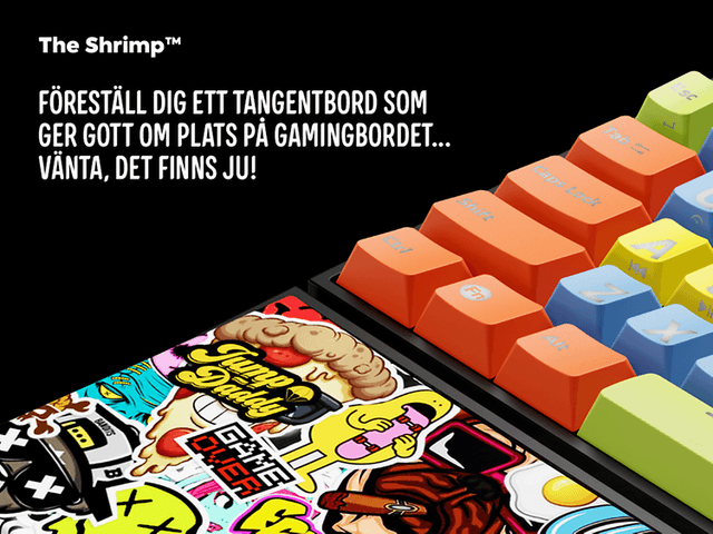 Colourful The Shrimp gaming keyboard 