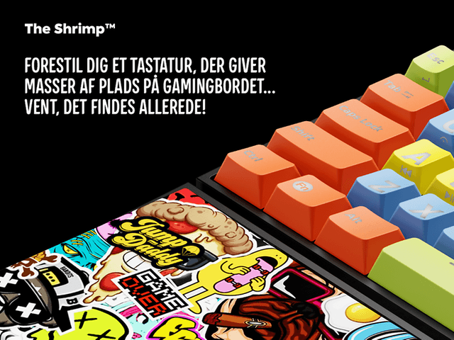 Colourful The Shrimp gaming keyboard 