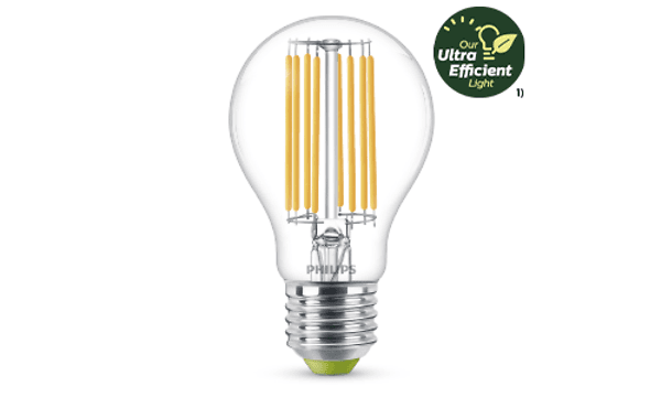 Ikonikuva Philipsin Ultra efficient LED -lampusta