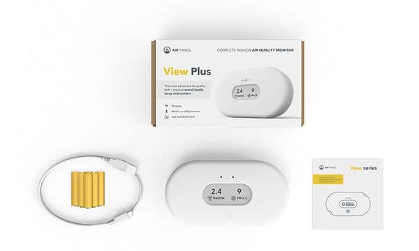 Airthings luftkvalitetsmonitor View Plus