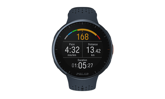 Polar - Pacer Pro HR168 blå produktbillede