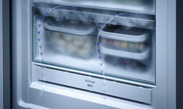 Miele freezer with NoFrost