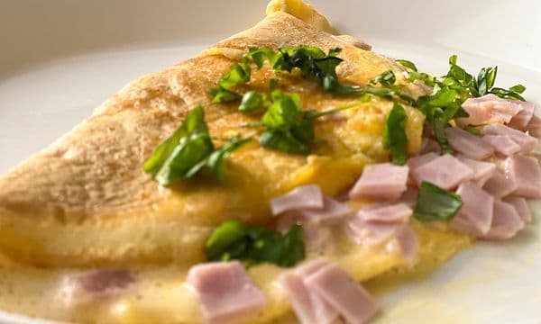 SDA - Blender - An omelette with ham and spinach