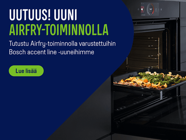 Bosch Accentline oven with airfryer