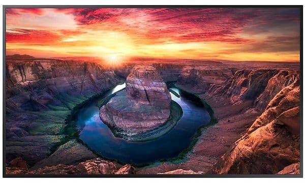 B2B - opastenäytöt yrityksille - Samsung 55 -infonäyttö