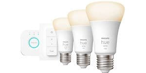 Smart Hem: Produktbild av Philips Hue startpaket.