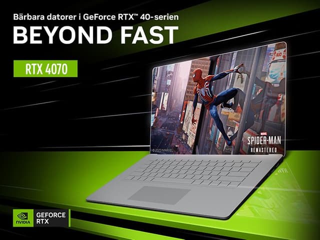 Nvidia GeForce RTX 40 series - RTX 4070 laptops