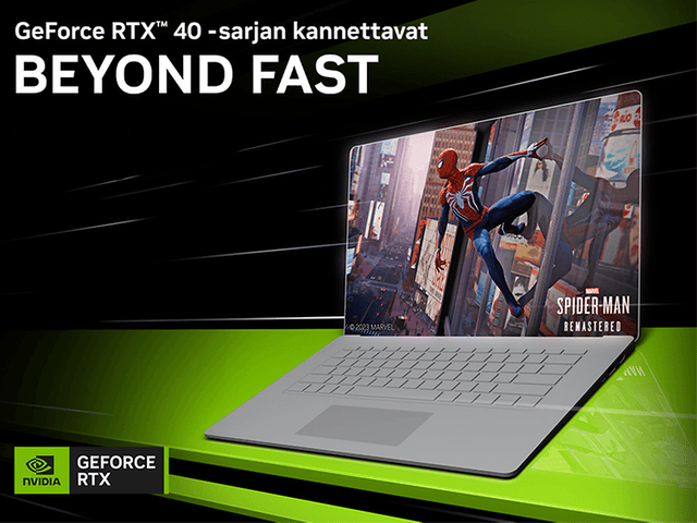 Nvidia GeForce RTX 40 series -kannettavat: Beyond fast