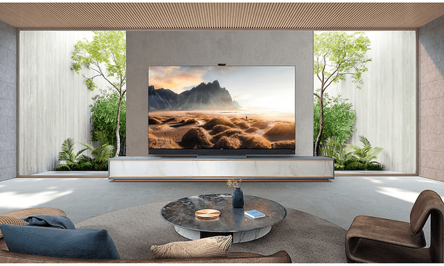 TCL 8K in living room