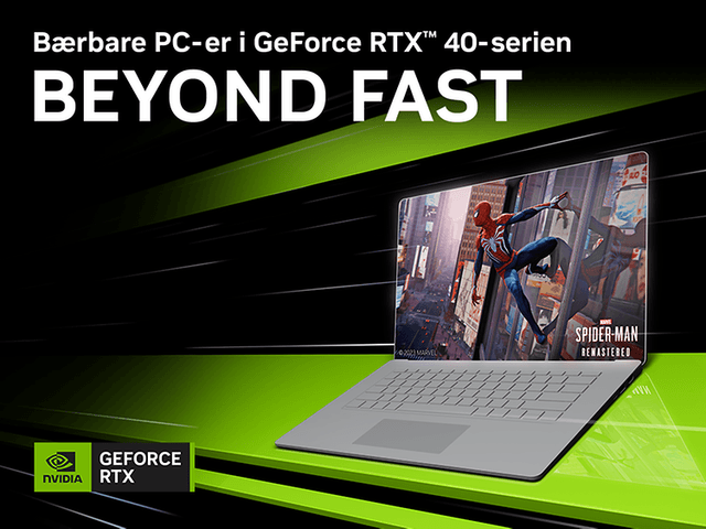 Nvidia GeForce RTX 40-serien bærbare datamaskiner - Beyond fast