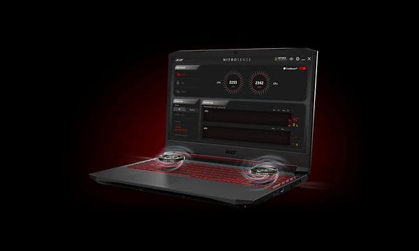 Acer Nitro 50 bærbar PC med CoolBoost teknologi