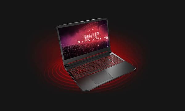 Acer Nitro 50 bærbar PC med DTS:X®Ultra doble høyttalere