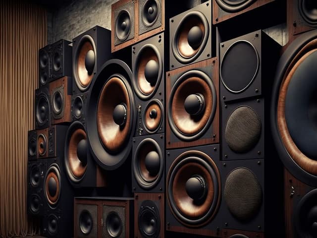Subwoofer-guide: En stor stak vintage højttalere