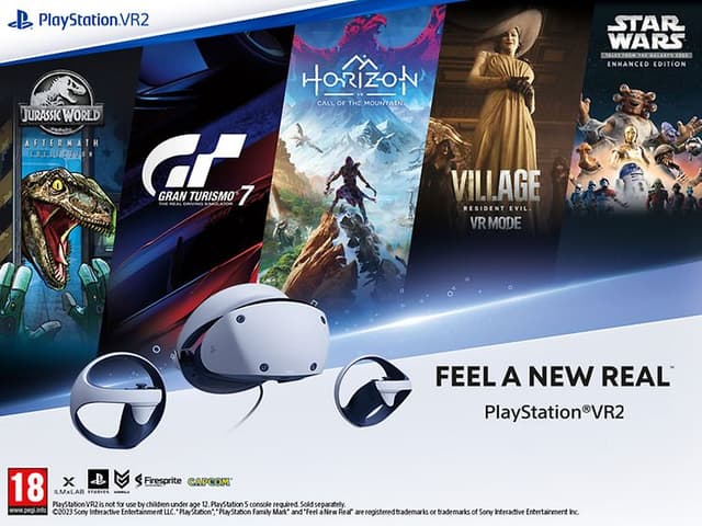 PlayStation®VR2 banner med VR-spill