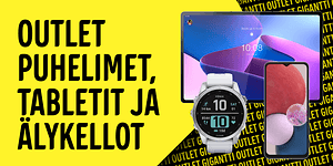 Outlet puhelimet tabletit ja älykellot