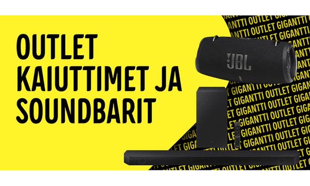 Outlet kaiuttimet ja soundbarit (1)