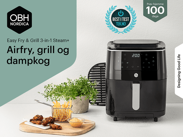 SDA - Household - OBH Nordica banner med tekst og produktbillede