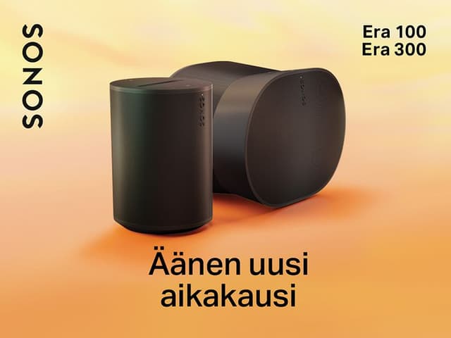 Sonos Era 100 ja Era 300