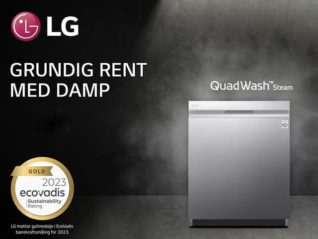 LG oppvaskmaskin