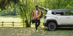 Man carrying a powerstation