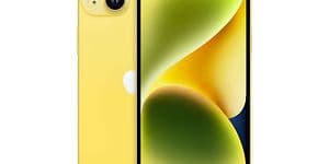Produktbilde av gul Apple iPhone 14 Plus
