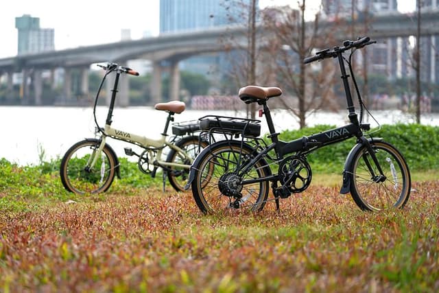 2 foldable bikes