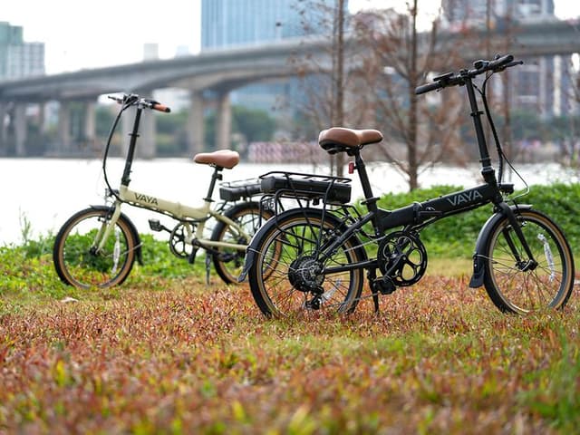 2 foldable bikes