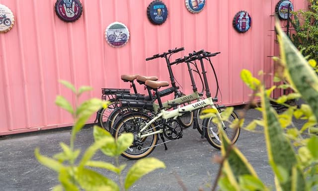 3 foldable bikes