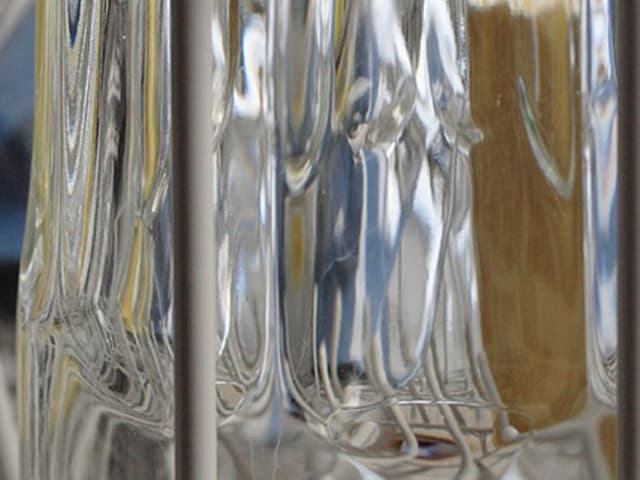 Billede af glas i en opvasker