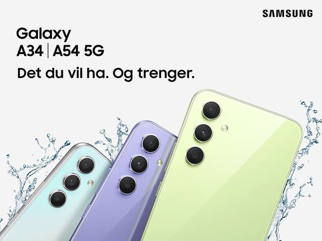 Samsung Galaxy A34 and A54 5G