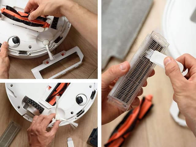 Top banner Maintain robotic vacuum cleaner