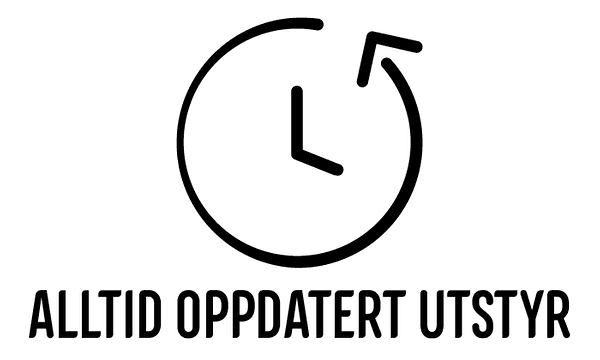 Alltid oppdatert utstyr