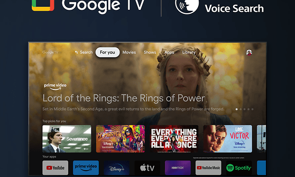 Sony X75WL TV Google TV stemmestyring