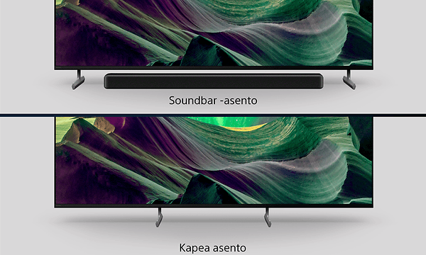 Sony X85L tv-tason asennot