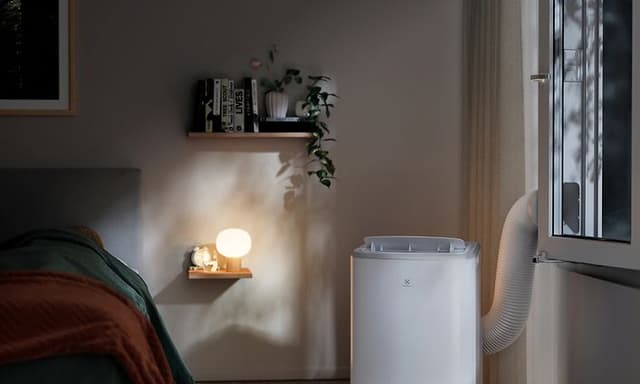 SDA - Indoor climate - electrolux air condition in bedroom