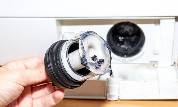 Checking filter washing machine