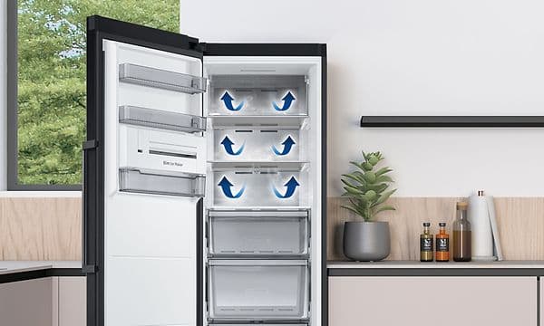 Samsung RZ32C7BB6WW-pakastin All-around Cooling -ominaisuudella