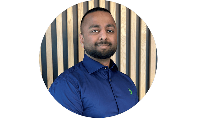 Talsperson i Elkjøp Bedrift Norge Brian Aravinth.