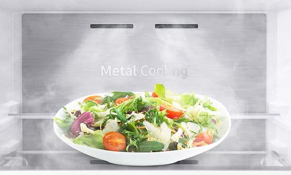 Samsung-køleskab med Metal Cooling, lige fordelt køling i hele køleskabet