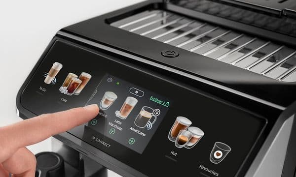 Delonghi Eletta Explore kaffemaskin og dens intuitive fargeskjerm