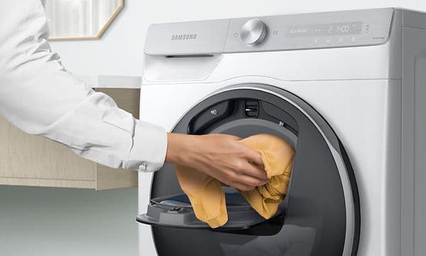 Samsung WW90T986ASH-vaskemaskin med AddWash™-function