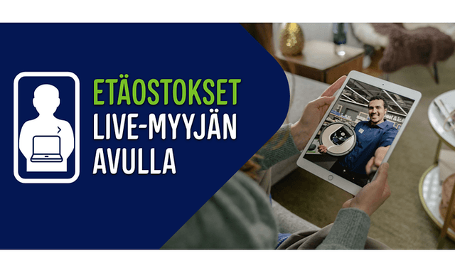 Live-myyjä - ostokset etänä (7)