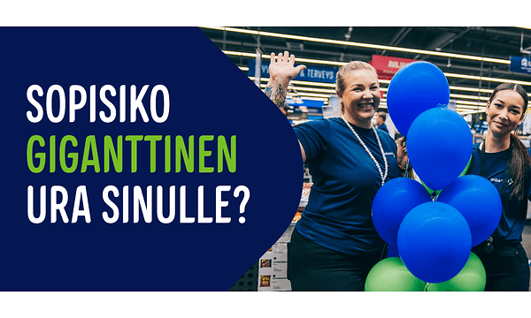 sopisiko giganttinen ura sinulle