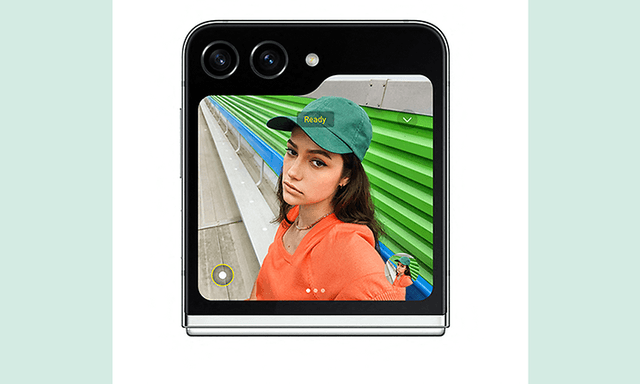Samsung Galaxy Z Flip5 -älypuhelin tallentaa uskomattoman upeat selfiet