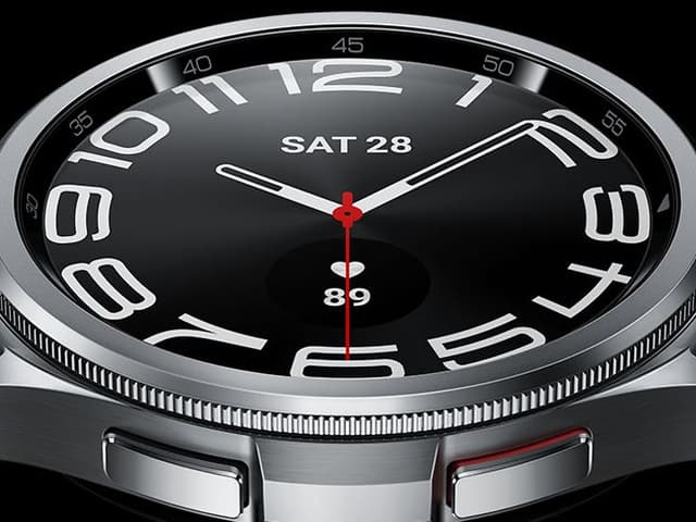 Nærbilde av Galaxy Watch6 Classic