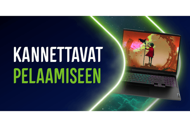 Kannettavat pelaamiseen